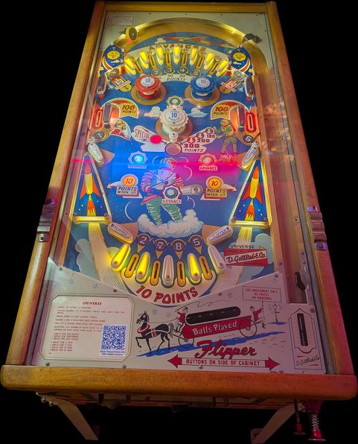 Universe pinball machine