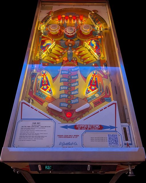 Far Out pinball machine