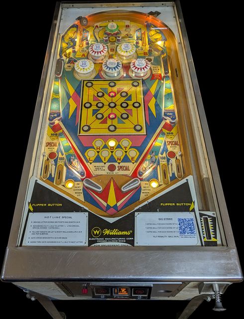 Big Strike pinball machine