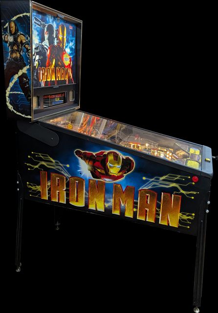 Iron Man pinball machine