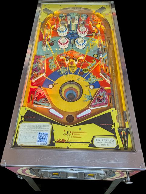 Time Zone pinball machine