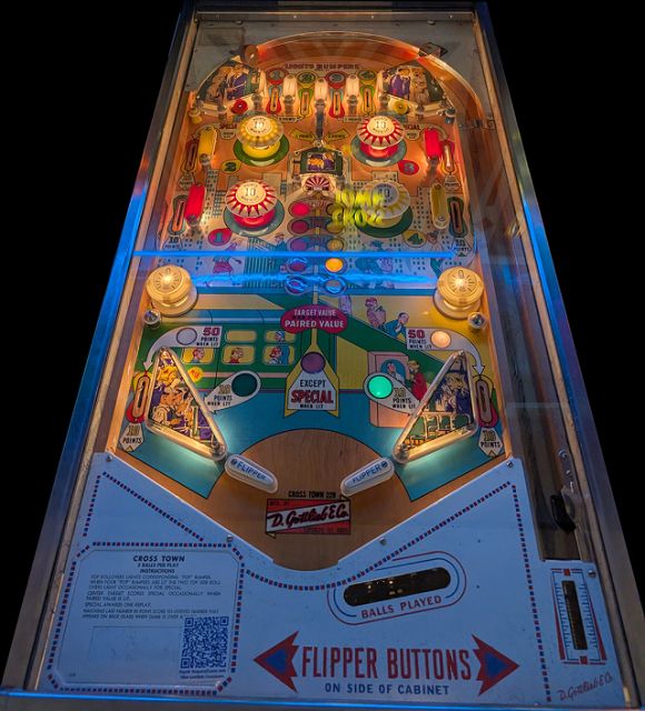 Cross Town pinball machine