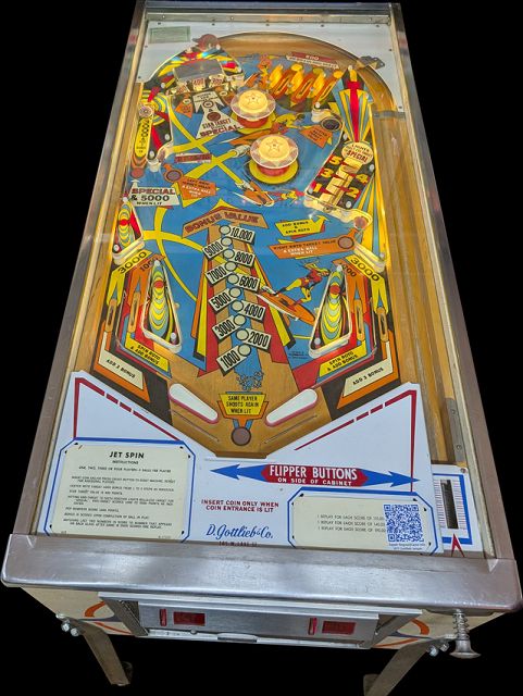 Jet Spin pinball machine