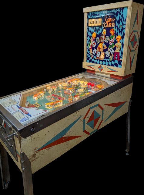 Spin-A-Card pinball machine