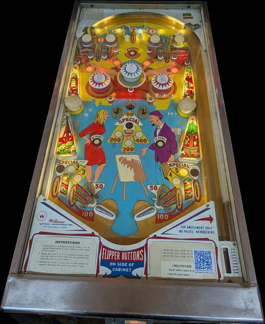 Moulin Rouge pinball machine