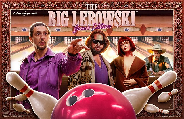 The Big Lebowski (Jesus Edition) pinball machine