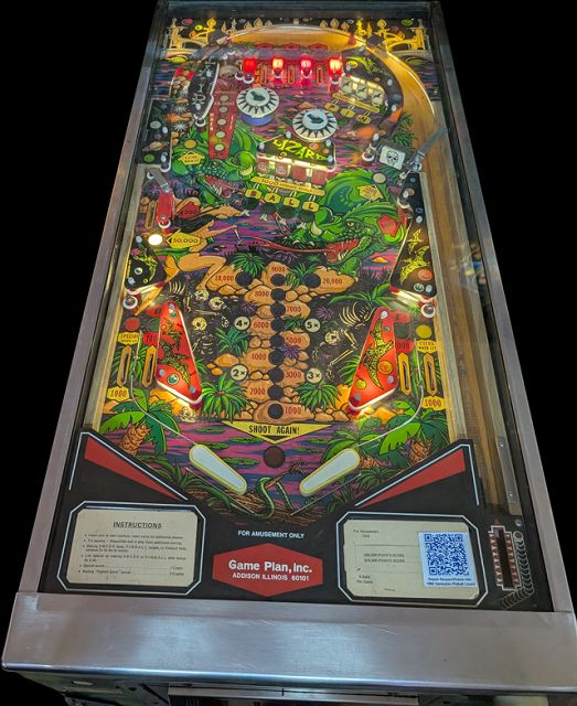Pinball Lizard pinball machine